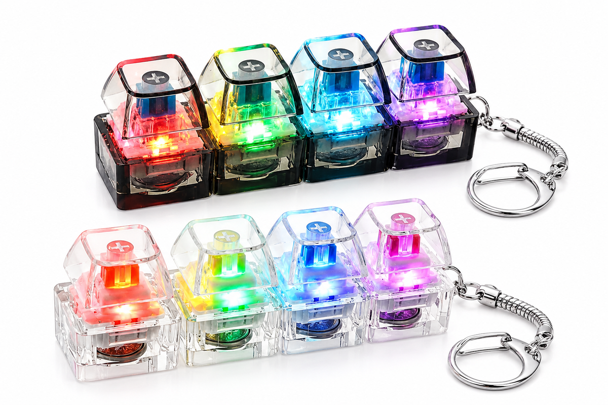 Keyboard Keychain 4×1